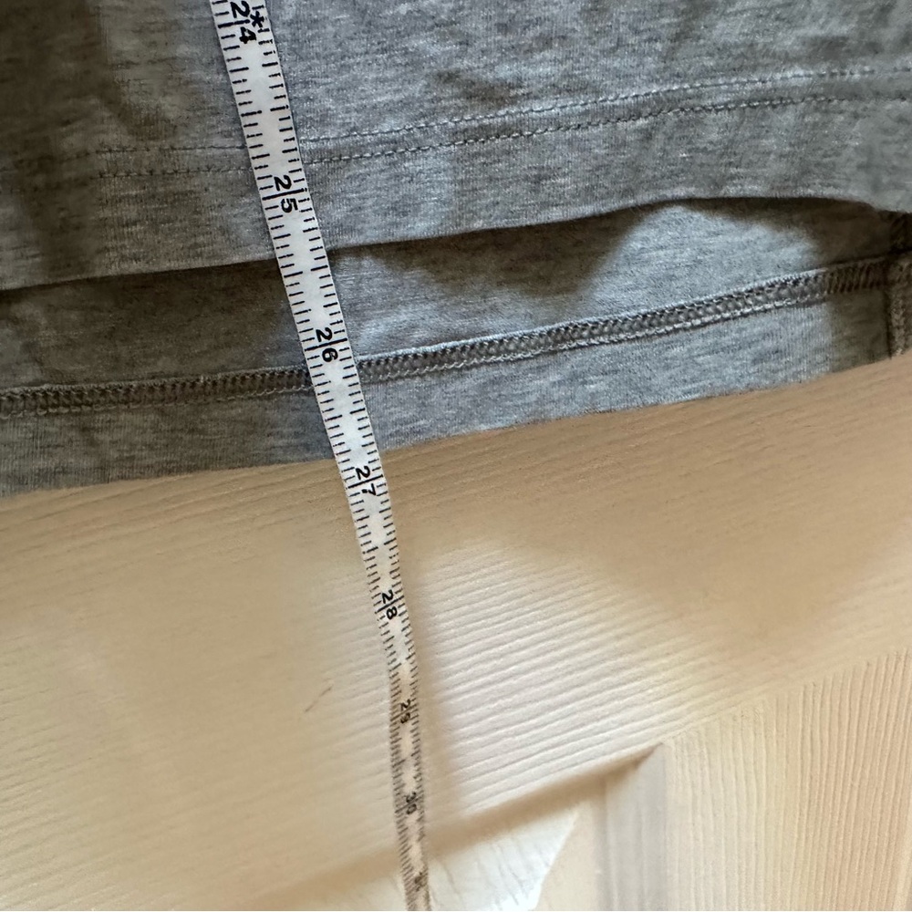 Lululemon Gray All Yours Long Sleeve Shirt top 8 - Picture 4 of 6